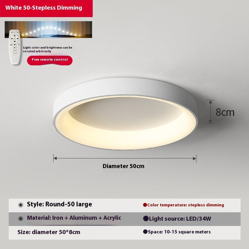 Master Bedroom Light Smart Ceiling Light Cross-round Dining Room Light