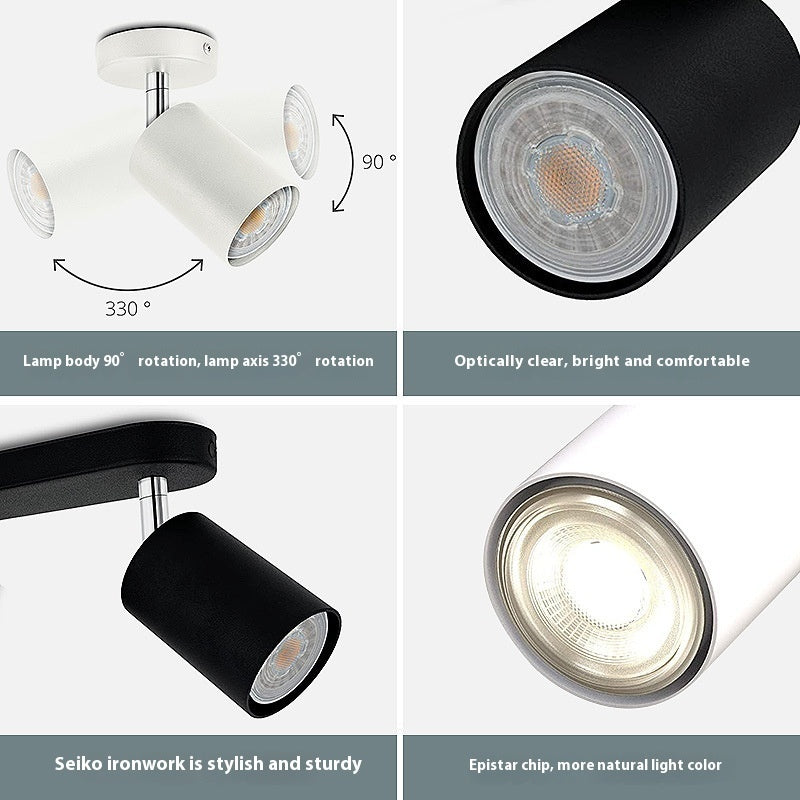 Ceiling Anti-glare Single Reservoir Double Reservoirs Three-head Lamp Home Decoration