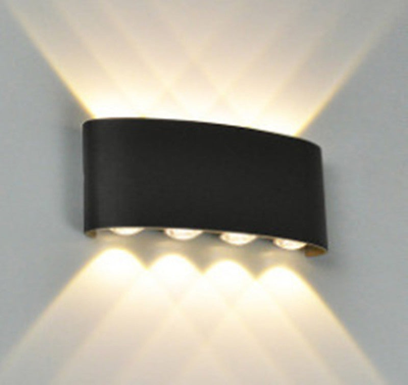 Outdoor Waterproof LED Wall Lamp Outdoor Balcony Spotlight