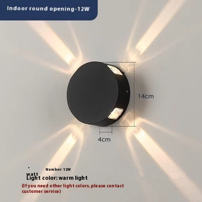 Outdoor Wall Lamp Waterproof Beam Light Courtyard Aisle Corridor