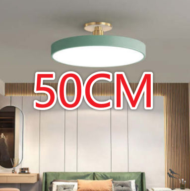 Modern Minimalist Acrylic Ring Ceiling Lamp Personality Nordic Living Room Creative