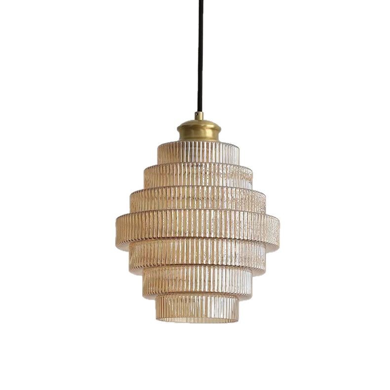 Modern Light Luxury Simple Ancient Bar Clothing Store Hallway Corridor Small Droplight