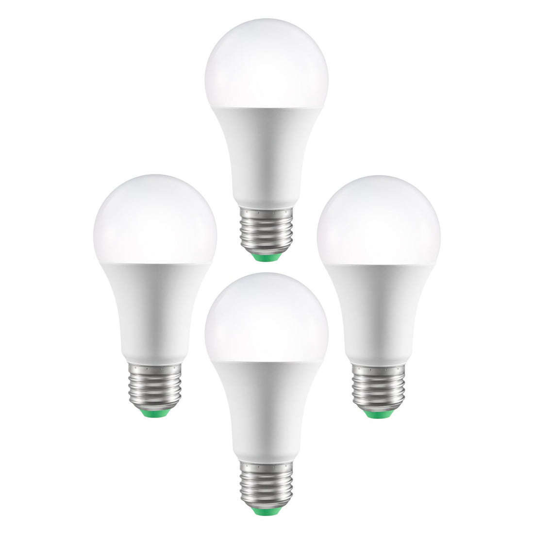 VEVOR Smart LED Light Bulbs, 4-Pack, 9W Multicolor LED Bulbs, 800 Lumens With Smart Control Compatibility For Vera, Google Assistant, Amazon Alexa, IOS, Android, RGB Color Changing