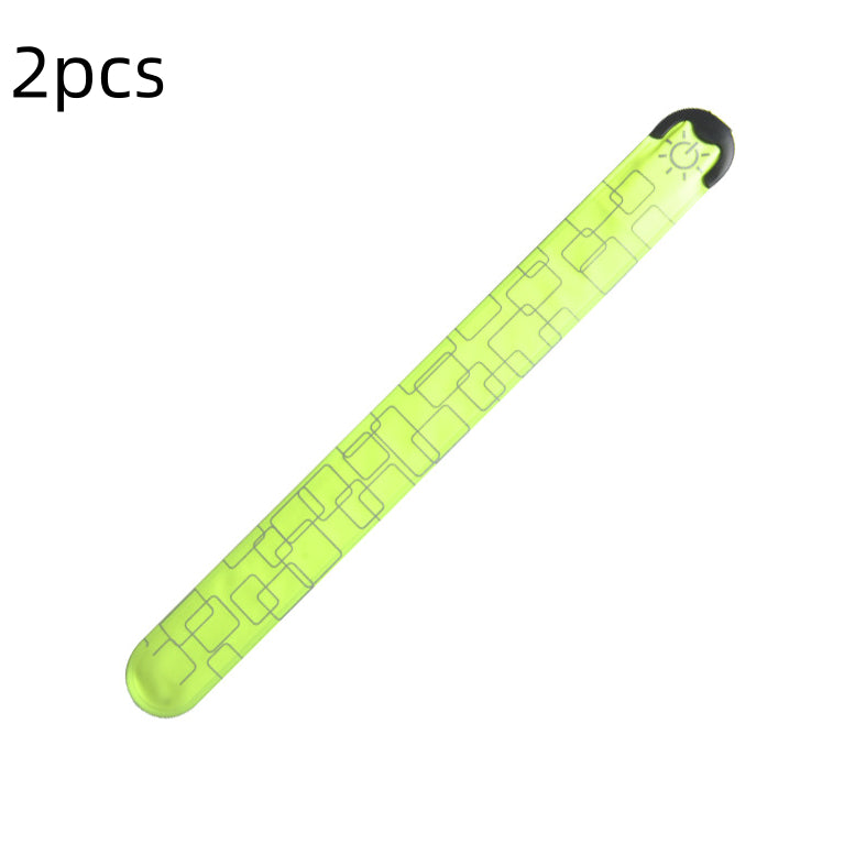 Nylon LED Sports Bracelet Luminous Toy Wrist Strap Band Wristband Light Bracelet Glowing Armband For Children Kids For Running