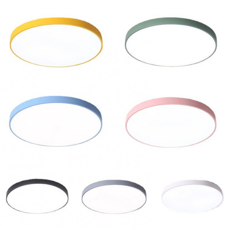 Round Engineering Ceiling LED Lamp Bedroom