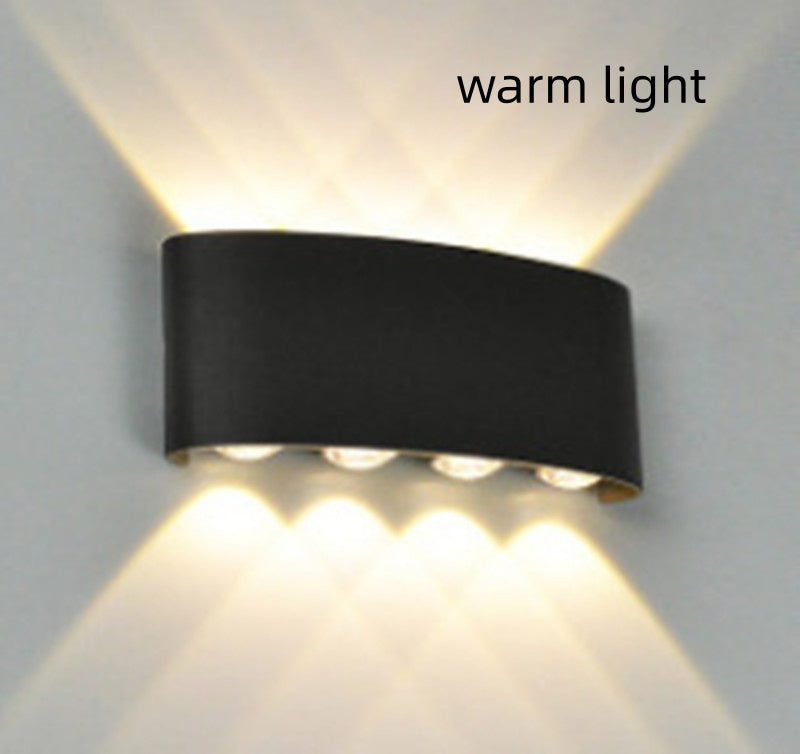 Outdoor Waterproof LED Wall Lamp Outdoor Balcony Spotlight