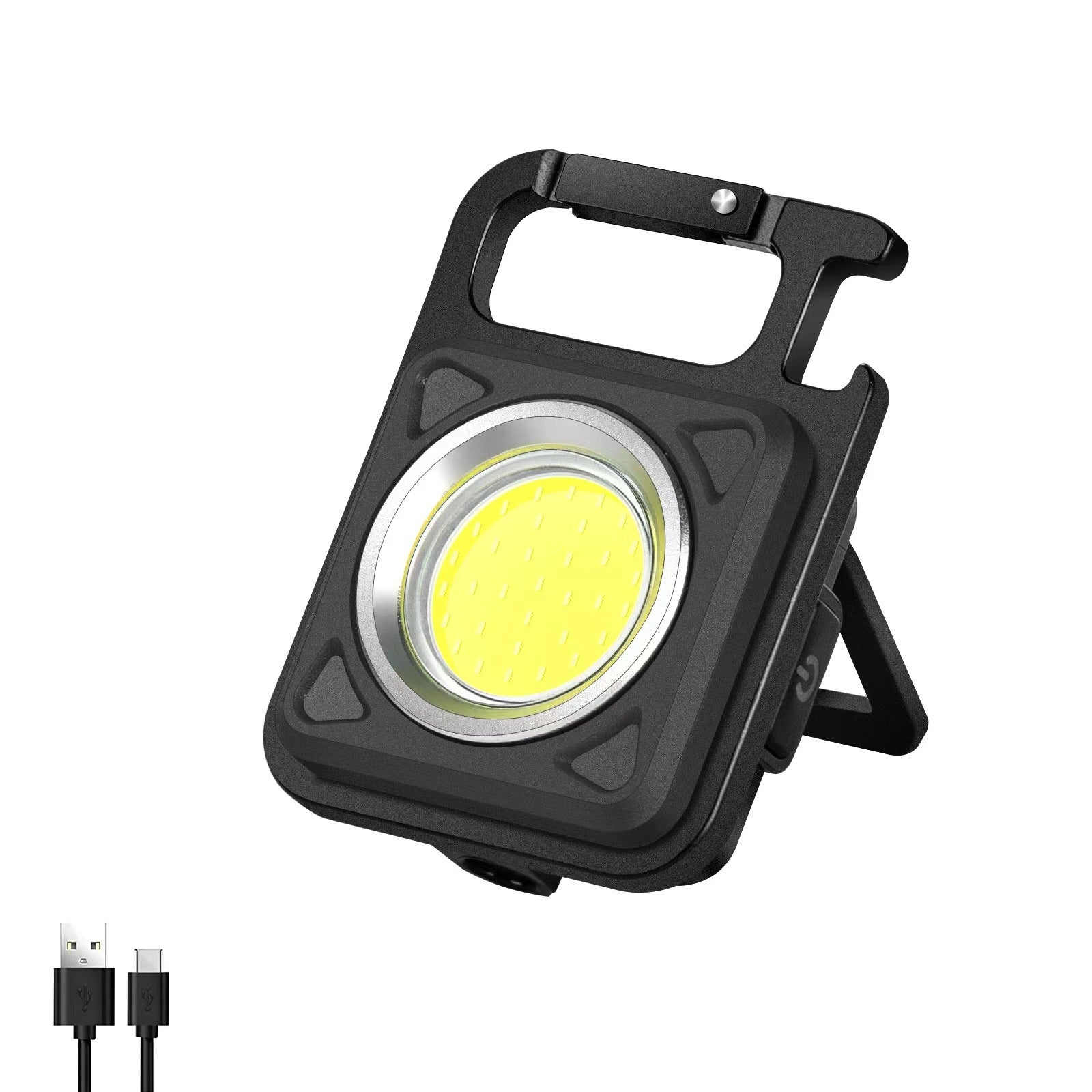 Multifunctional Portable Bright USB Keychain Light