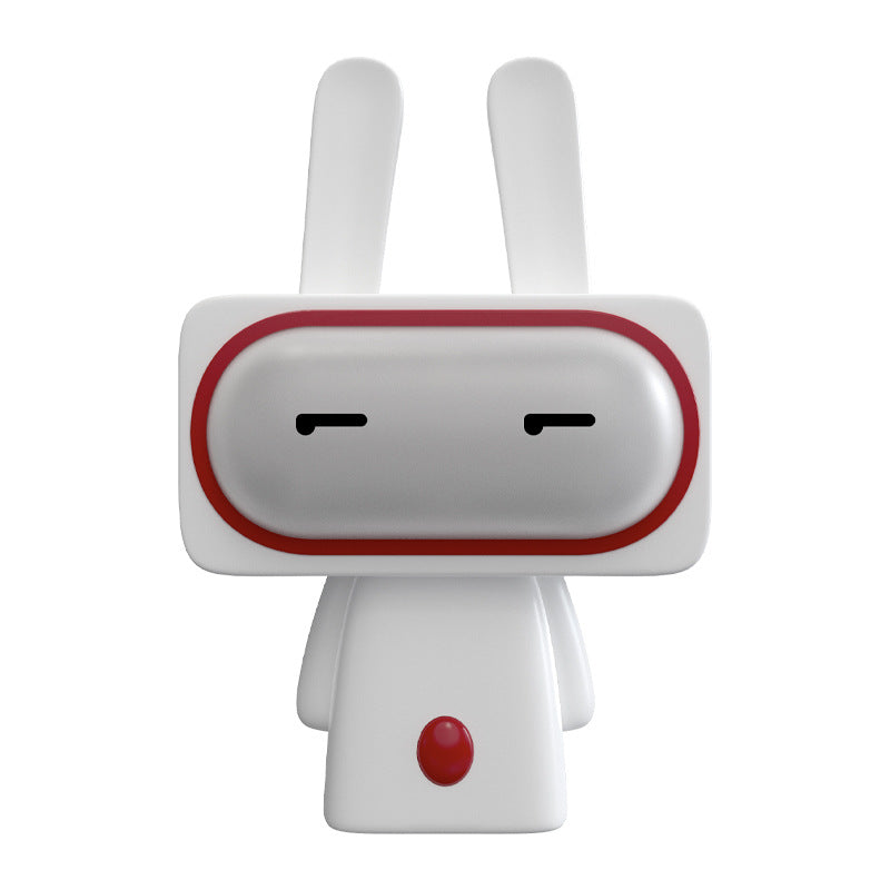 Babi Rabbit Night Light With Sleeping Charging Cute Home Decor Lamp