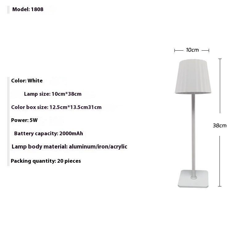 Touch USB Charging High Leg Desk Lamp Ambience Light