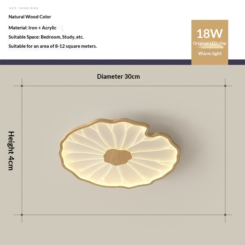 Lotus-leaf Ceiling Light A Minimalist Modern Luminaire For Lobbies And Halls