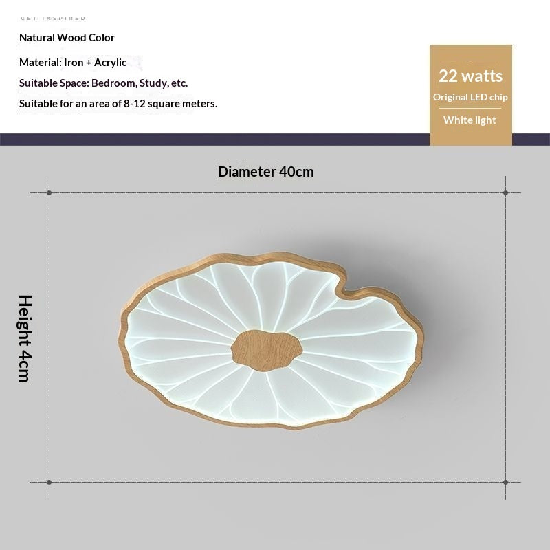 Lotus-leaf Ceiling Light A Minimalist Modern Luminaire For Lobbies And Halls