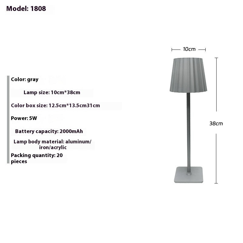 Touch USB Charging High Leg Desk Lamp Ambience Light