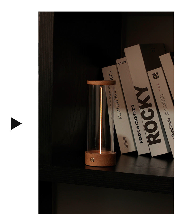 Small Night Lamp Quantum Atmosphere Indoor Bedroom Bedside Creative Lamp