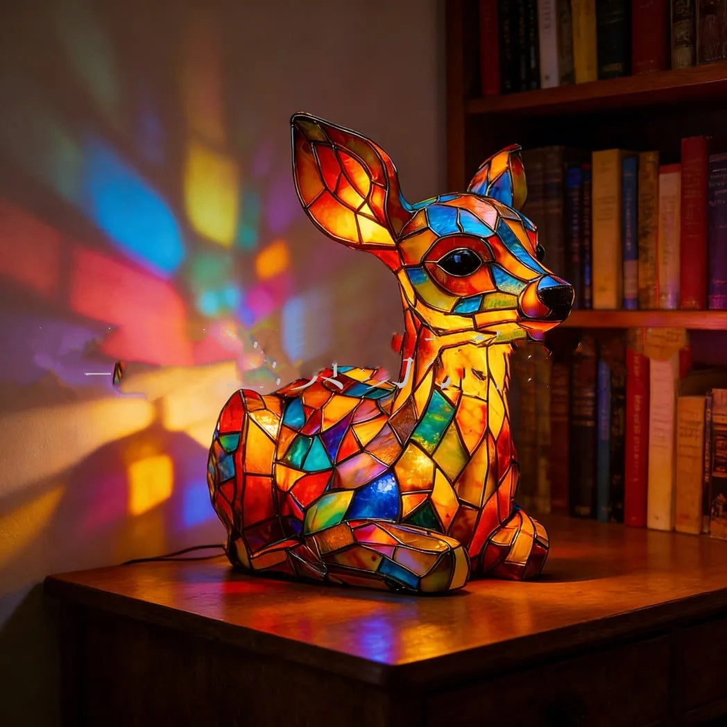 New Handmade Colorful Resin Mosaic Lamp