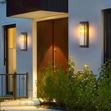 Solar-powered Outdoor Waterproof Villa Courtyard Wall Light For Front Door And Entryway Patio