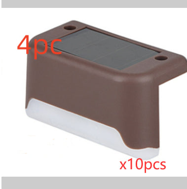 Solar Light 1Led Wall Light Outdoor Garden Wall Light Fence Light Waterproof Landscape Courtyard Solar Ladder Light