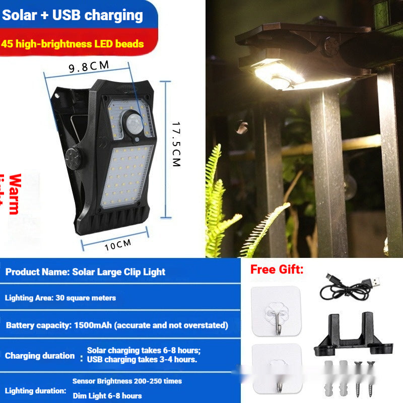 New Upgraded Large Solar-powered Motion-sensor Light
