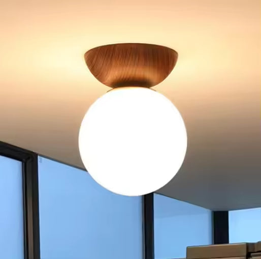 New Log Hallway Corridor Balcony Ceiling Lamp