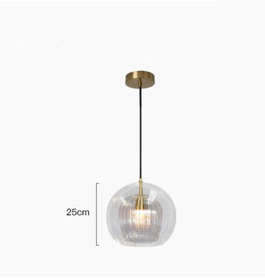Simple Glass Single Head Small Droplight