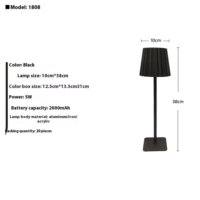 Touch USB Charging High Leg Desk Lamp Ambience Light