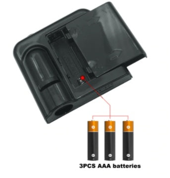 2 Pcs Wireless Welcome Light Battery Type No Hole