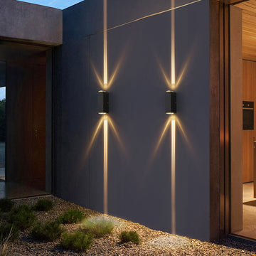 Simple Outdoor Waterproof Led Wall Lamp Creative Aisle Living Room Wall Lamp