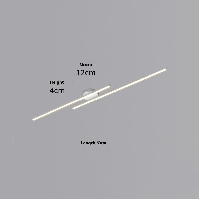 Strip Aisle Light Minimalist Creative Ceiling Lamp