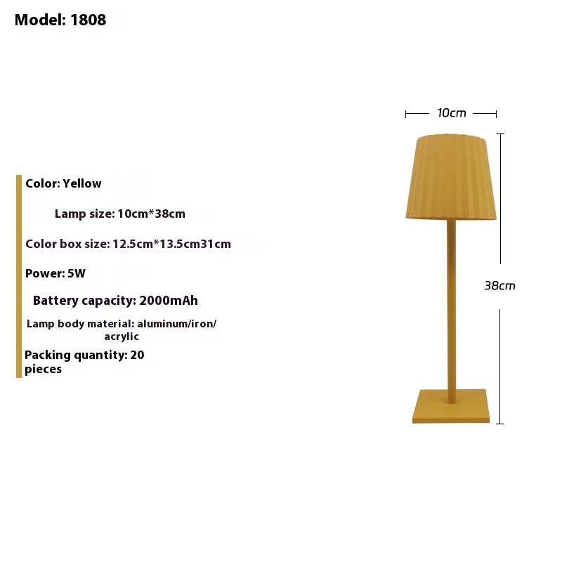 Touch USB Charging High Leg Desk Lamp Ambience Light