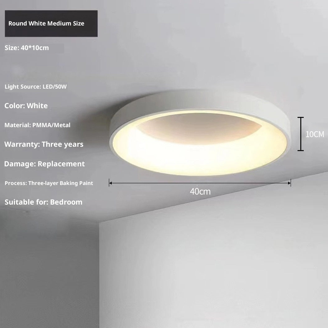 Modern Living Room Ceiling Round Bedroom Creative Personalized Lamps