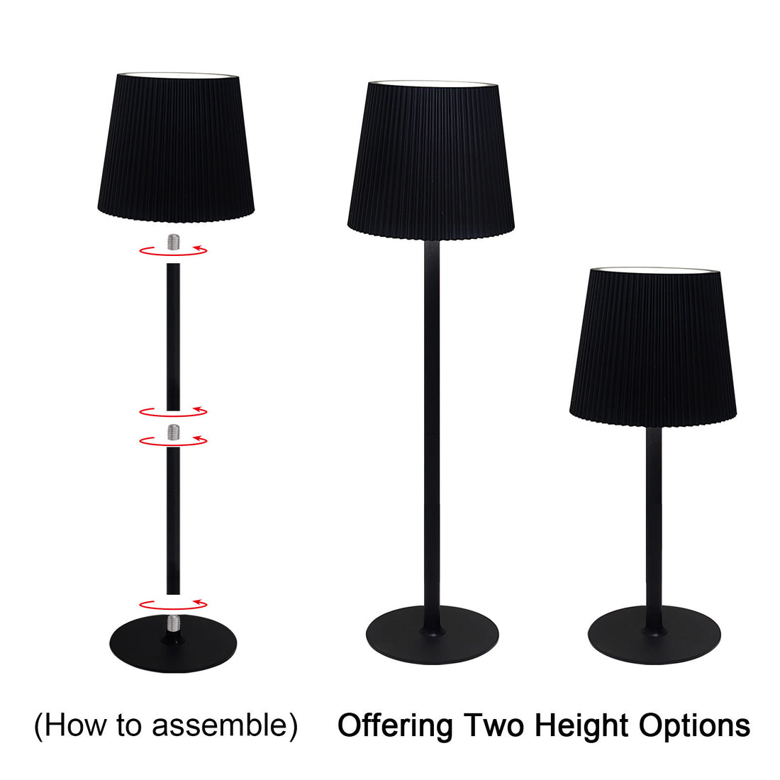 Wireless Charging Desk Lamp KTVcocktail Bar Table Lamp Portable Night Light