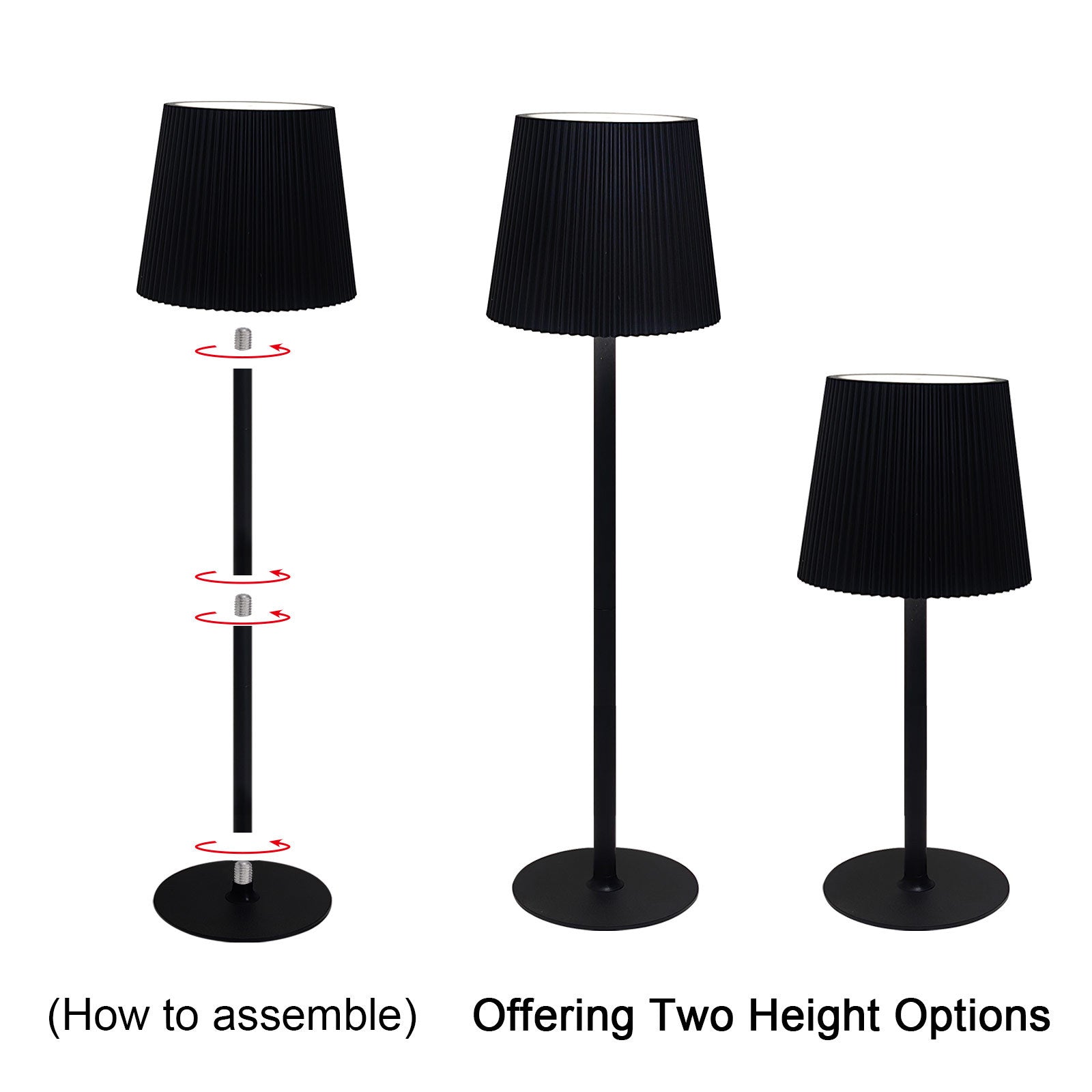 Wireless Charging Desk Lamp KTVcocktail Bar Table Lamp Portable Night Light