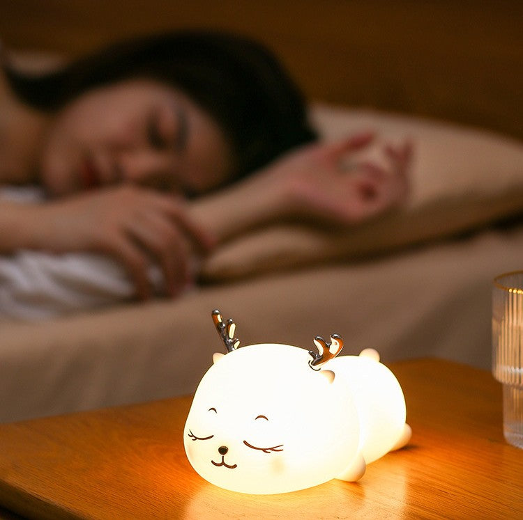 Silicone Night Light In Children's Bedroom
