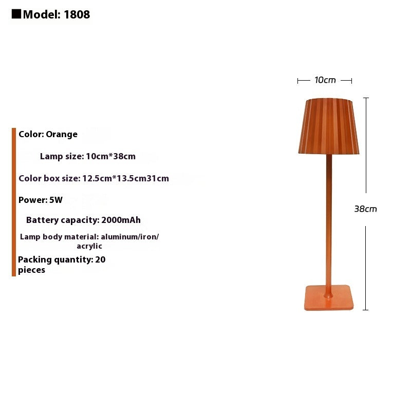 Touch USB Charging High Leg Desk Lamp Ambience Light