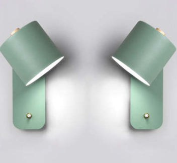 Bedroom Bedside Macaron LED Simple Wall Lamp