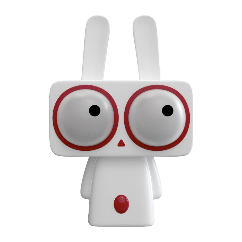 Babi Rabbit Night Light With Sleeping Charging Cute Home Decor Lamp