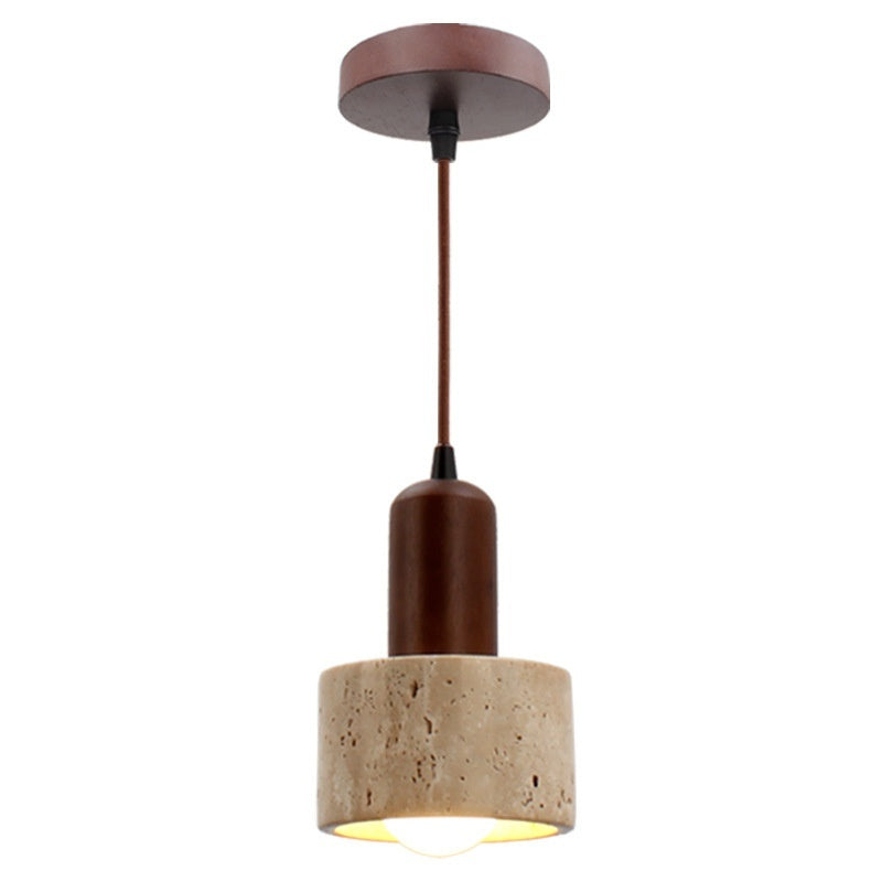 Retro Dining-room Lamp Bedroom Bedside Chandelier Cream Style