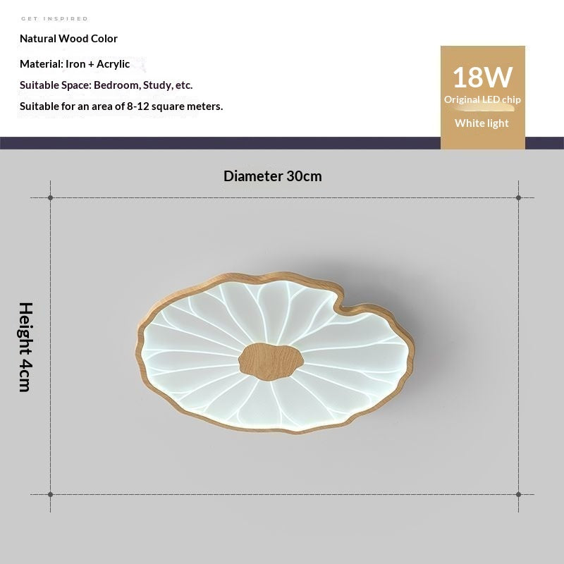 Lotus-leaf Ceiling Light A Minimalist Modern Luminaire For Lobbies And Halls