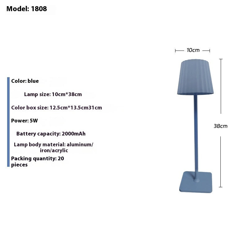 Touch USB Charging High Leg Desk Lamp Ambience Light