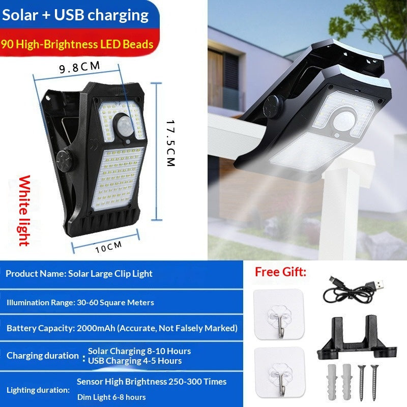 New Upgraded Large Solar-powered Motion-sensor Light