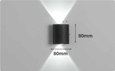 Outdoor Waterproof LED Wall Lamp Outdoor Balcony Spotlight