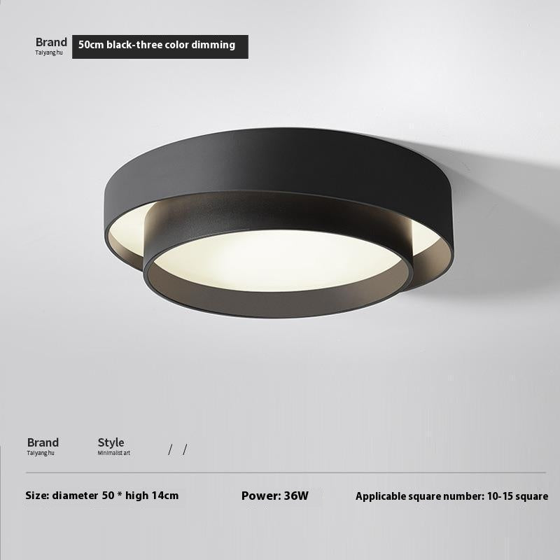 Led Ceiling Lamp Minimalist Creative Bedroom Light