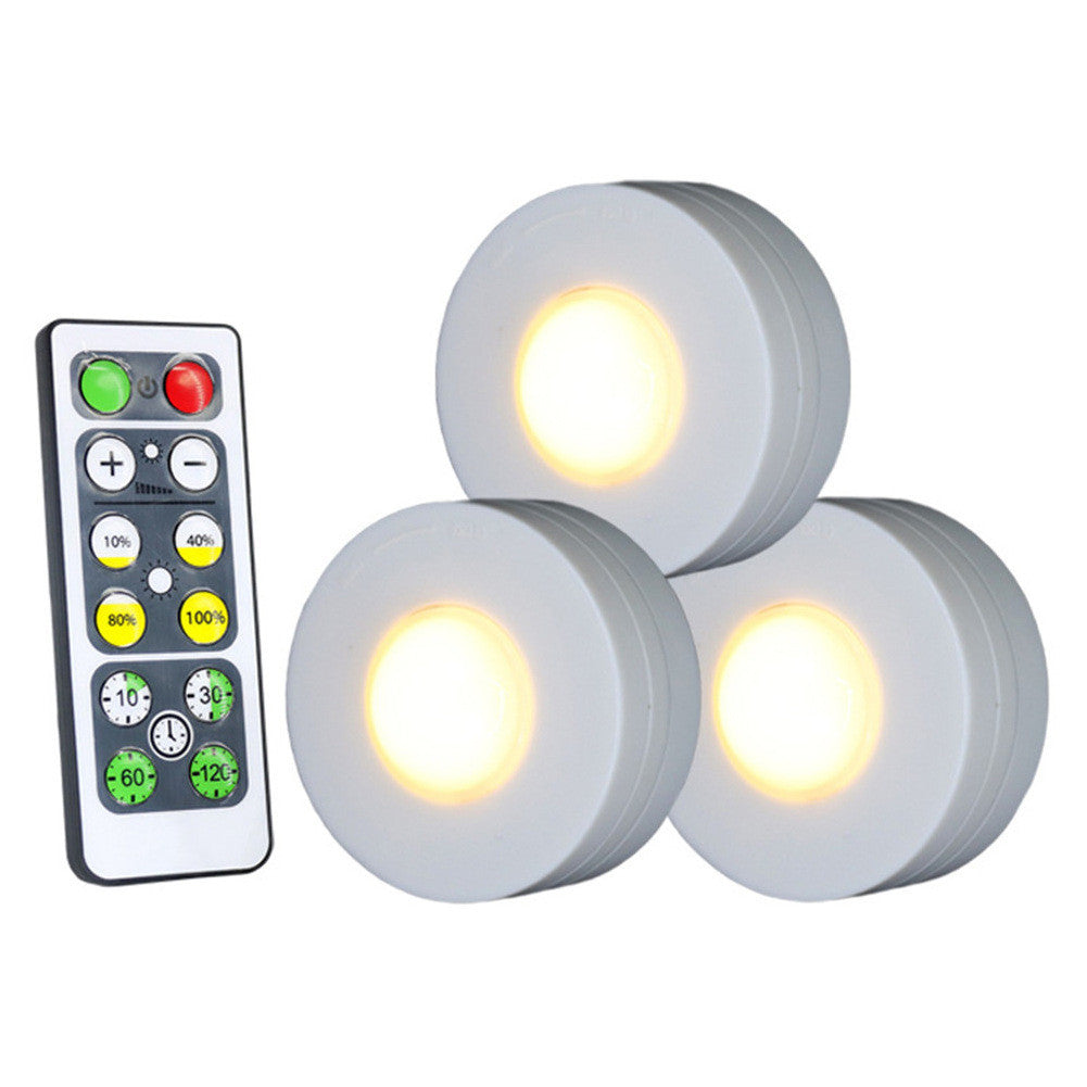 LED Creative Dimming Timing Cabinet Wireless Remote Control Light