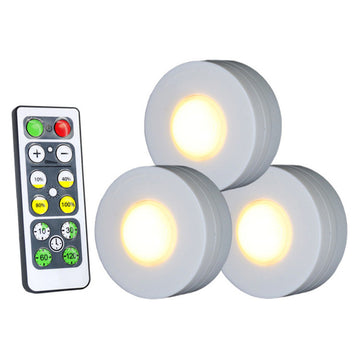 LED Creative Dimming Timing Cabinet Wireless Remote Control Light