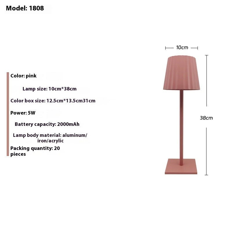 Touch USB Charging High Leg Desk Lamp Ambience Light