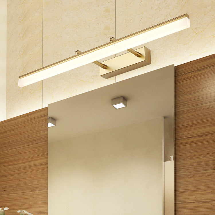 Led Mirror Headlight Retractable Adjustable Lamp Bathroom