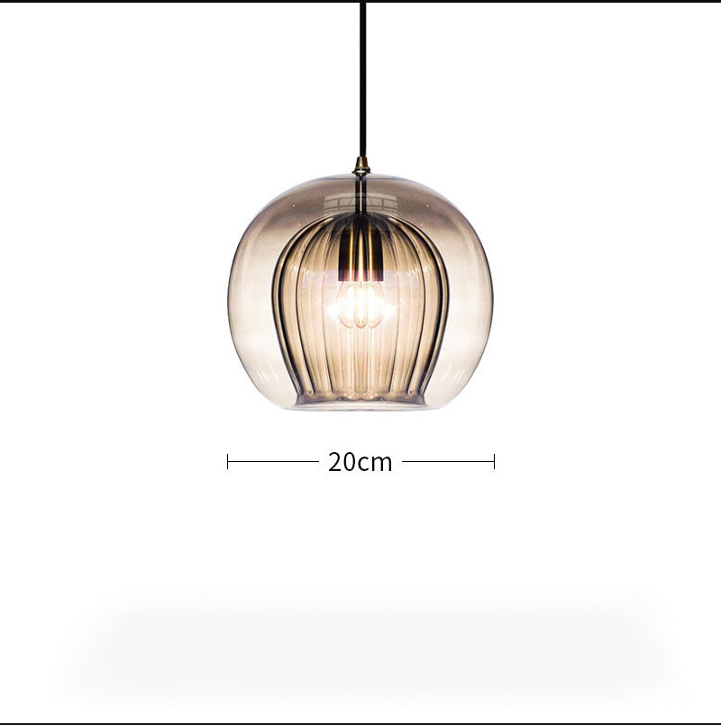 Simple Glass Single Head Small Droplight
