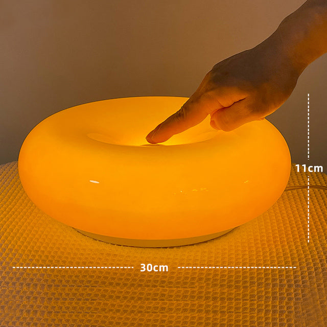 Donut Antique Bedroom Glass Decoration Ambience Light