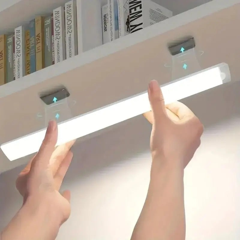 Led Human Body Induction Magnetic Suction Cabinet Strip Small Induction Night Lamp USB Charging Cabinet Induction Light Bar