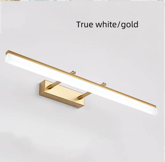Led Mirror Headlight Retractable Adjustable Lamp Bathroom
