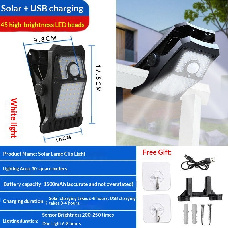 New Upgraded Large Solar-powered Motion-sensor Light